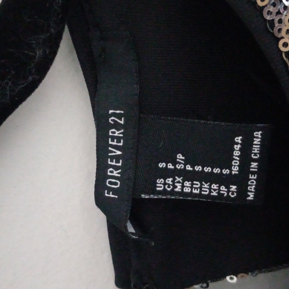 Gold Sequined Shirt - Picture 3 of 3